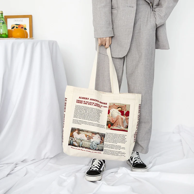 Bolso de lona de gran capacidad para transportar todo lo que necesitas con comodidad y estilo. Ideal para compras, viajes o trabajo. — foto 3