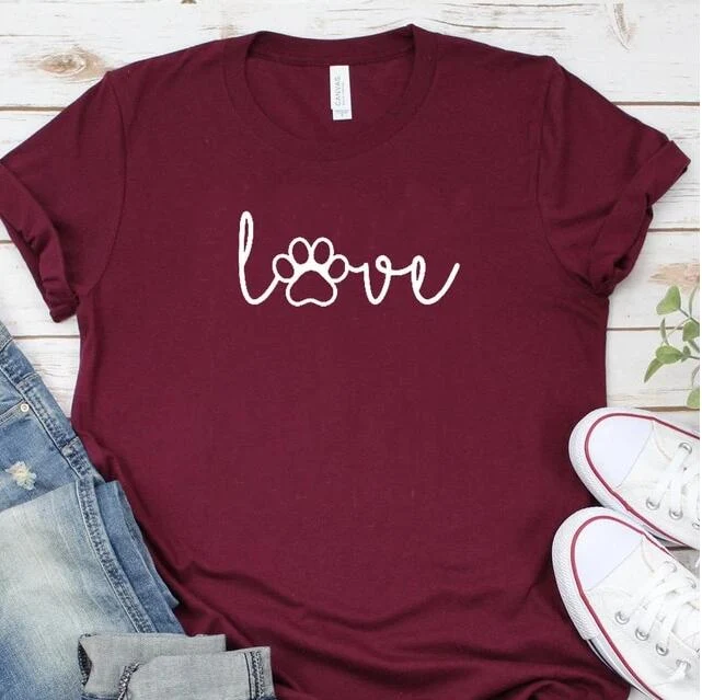 Title 5, Camiseta com estampa Love Paw