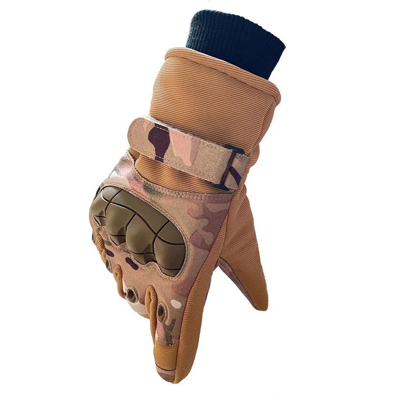 Title 8, Combat Fighting Plus Velvet Long Finger Gloves ...