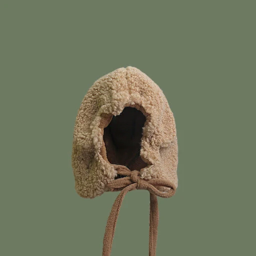 Title 6, Womens Cute Plush Leifeng Hat With Ear Protection