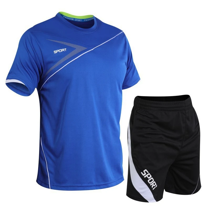 Completo Sportivo da Corsa Uomo Casual Traspirante Leggero Asciugatura Rapida Comodo Ideale per Running e Allenamento — foto 7