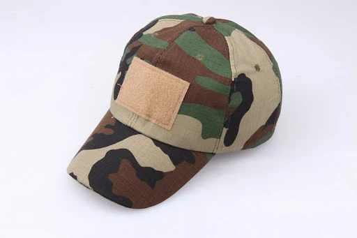 Title 4, Tactische camouflage baseball cap met klittenba...