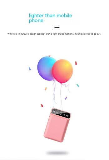 Title 3, Mini Power Bank 20000mAh Portable Charger High ...