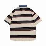 Camiseta para hombre con mangas a rayas y contraste de color. Disfruta de estilo y comodidad casual con esta prenda moderna y versátil. — foto 12