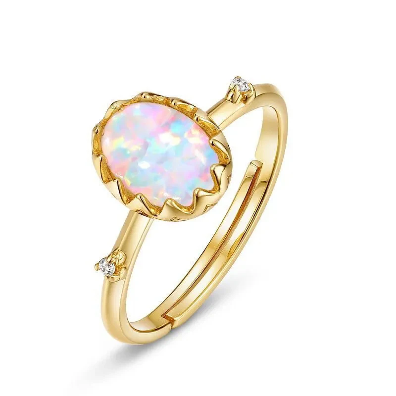 Anel francês versátil para mulheres, estilo fashion que complementa qualquer look. Desfrute da elegância e sofisticação com esta joia única. — foto 2
