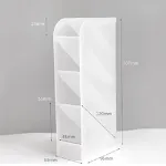 Divided grid pen holder