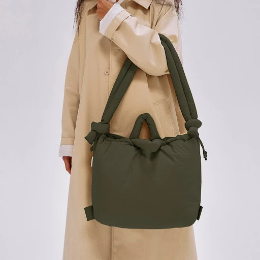 Title 28, Nylon Fashion Down Crossbody Bag, a stylish and...