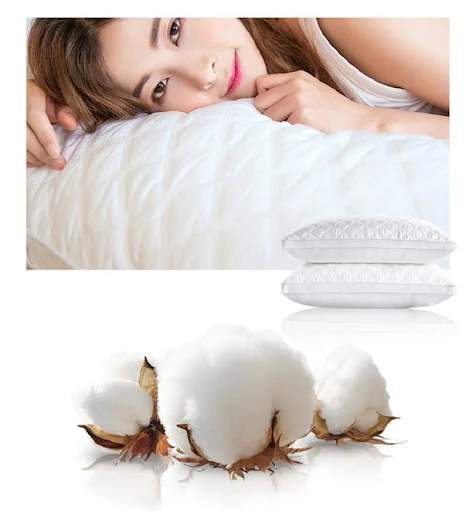 Title 6, Feather velvet neck pillow for ultimate comfort...
