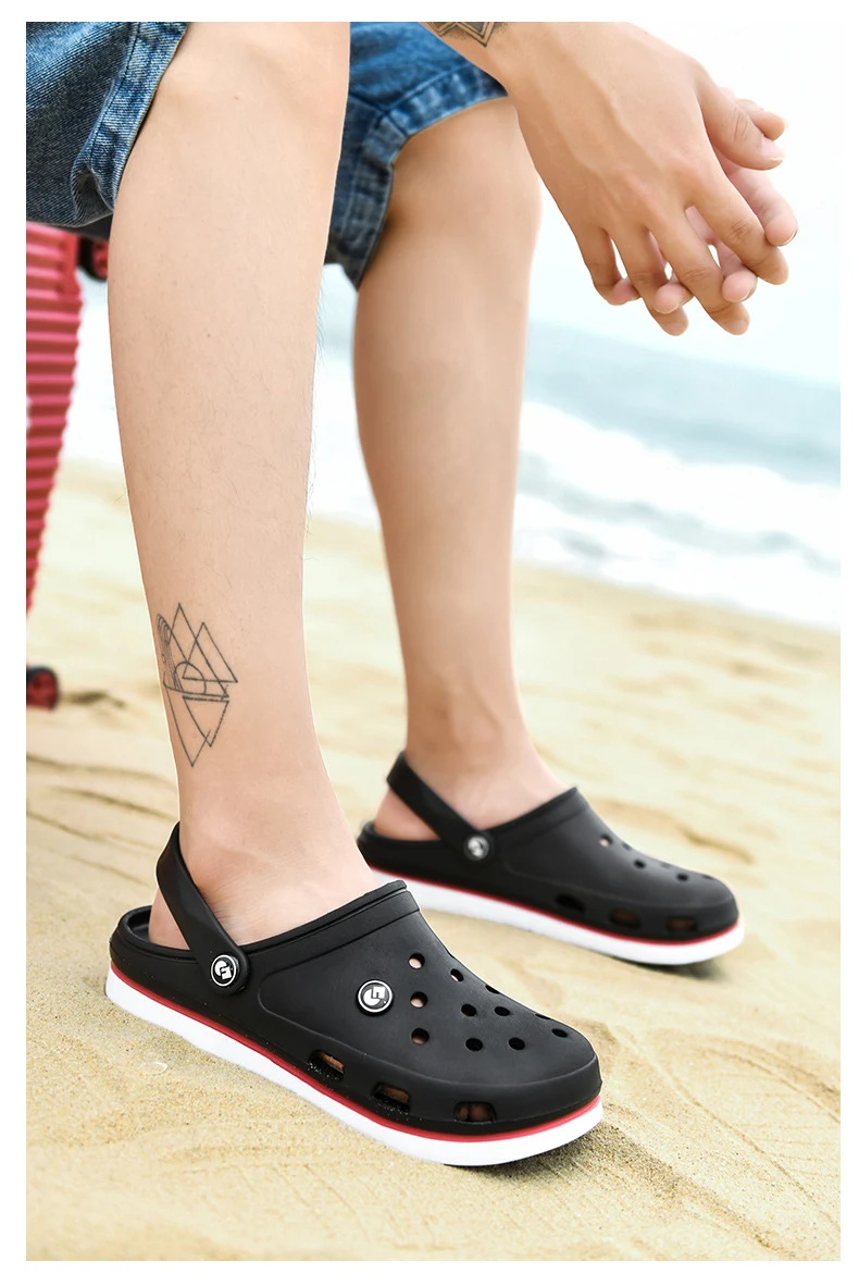 Title 9, Mens Summer Slippers Hole Shoes Sandals Beach ...