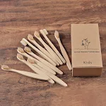 New Design Mixed Color Bamboo Toothbrush Eco Friendly Wooden handle for sustainable oral hygiene and environmentally con — photo 3