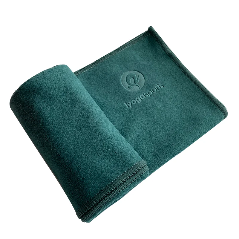 Toalha quadrada pequena de sapo, absorvente de suor, ideal para fitness e yoga. Compre na loja online. — foto 8