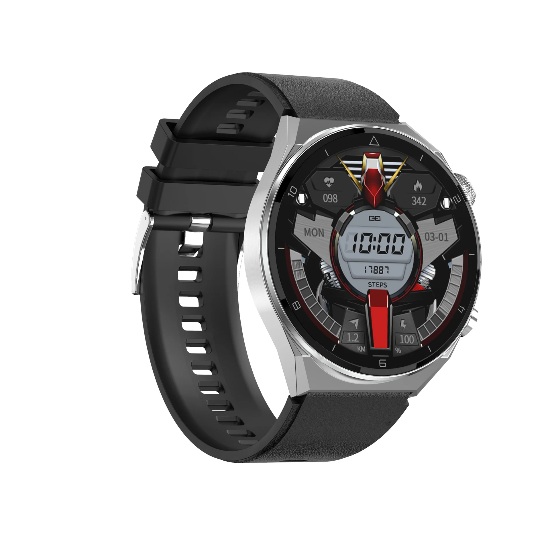 Title 4, DT3promax Smart Watch Bluetooth Calling NFC Wir...
