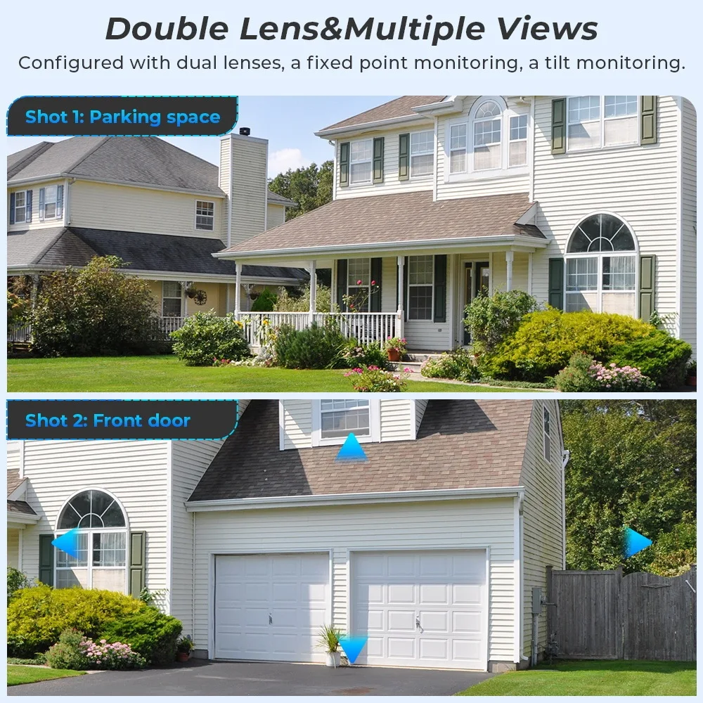 Title 15, Outdoor Night Vision Wireless Surveillance Came...