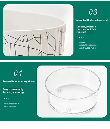 Title 12, Creative Simple Self-Absorbent Transparent Plas...