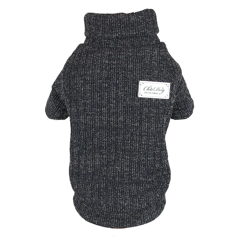 Title 7, Thickened Autumn and Winter Pet Turtleneck Swea...