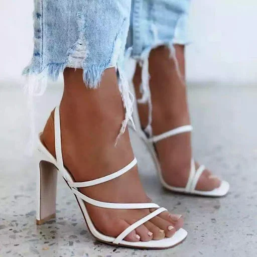 Title 5, Summer New Thick Heel Womens Sandals and High ...