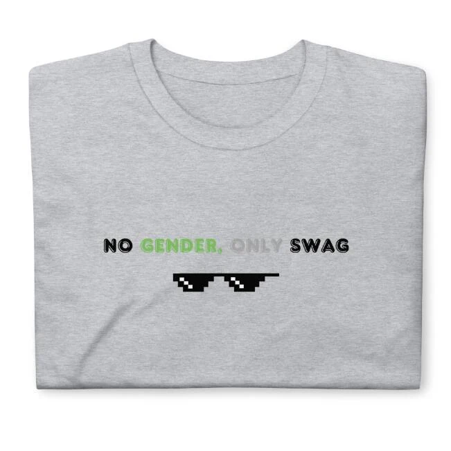 Title 2, Agender Shirt "Europe And America No Gender Onl...
