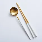 White and gold