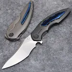 Alloy Folding Knife M390 Steel High Hardness for Everyday Carry. Durable and reliable, providing precision cutting and l — photo 8