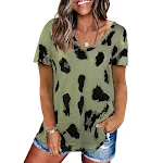 Abbigliamento donna primavera estate, nuovo stile europeo e americano, stampa leopardata, vestibilità ampia, perfetto per la stagione. — foto 8