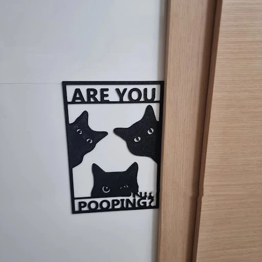 Title 3, Korean style bathroom decoration with cats. Add...