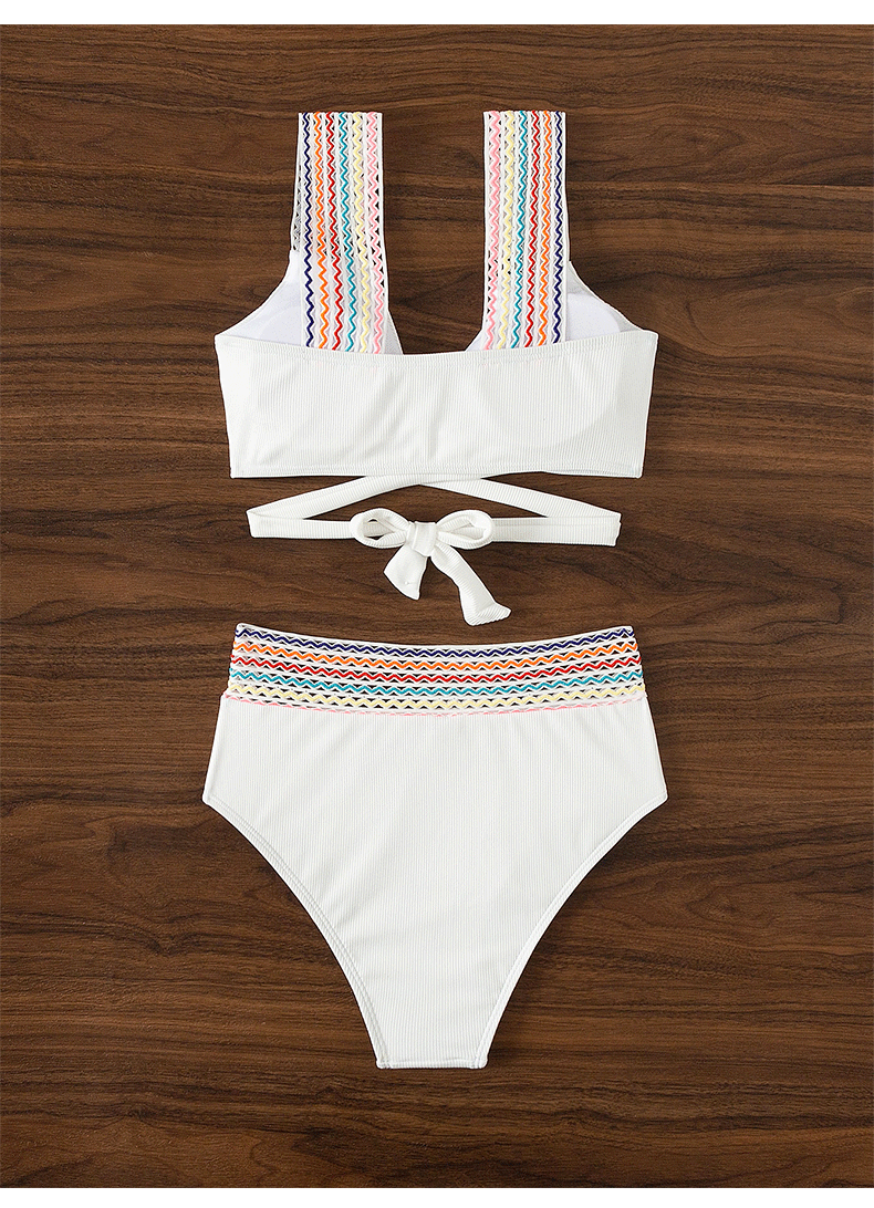 Title 4, Maiô Bikini Sem Costas Slim Fit Triângulo Split...