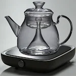 Large Size Capacity Steam Glass Teapot. Brew flavorful tea easily and serve large gatherings with this elegant and conve — photo 69