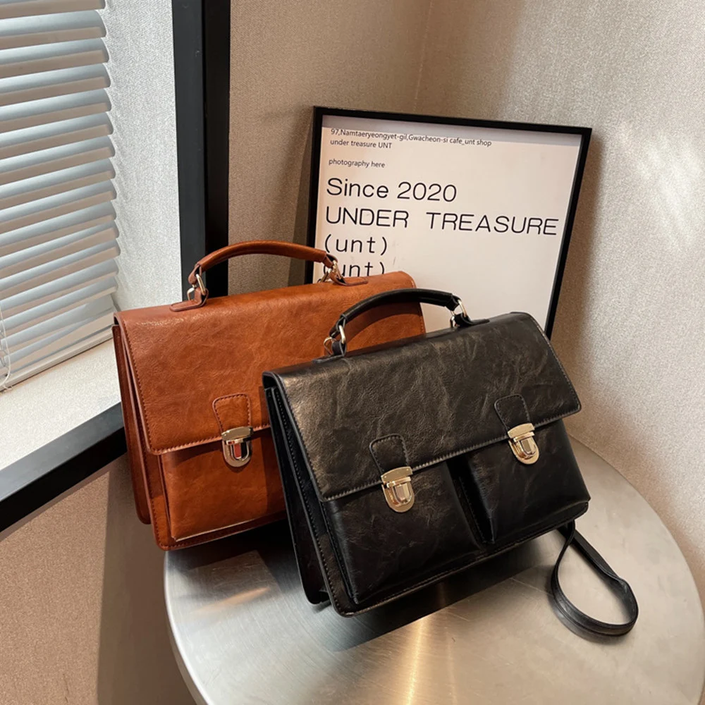 Bolsa Mensageiro de Um Ombro para Universitárias Design Moderno e Funcional Ideal para a Faculdade e Dia a Dia Espaçosa e Confortável — foto 5
