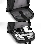 Mochila masculina clássica casual de negócios outdoor 2ª geração – Conforto, durabilidade e estilo para suas atividades ao ar livre e trabalho. — foto 2