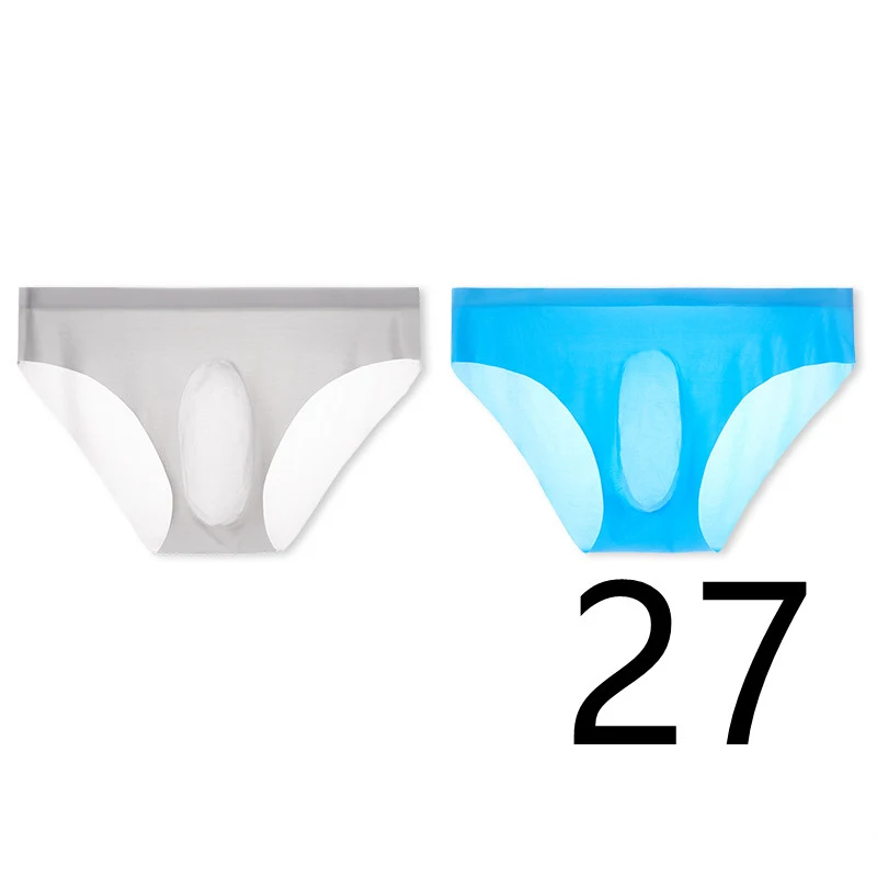 Title 18, Mens Underwear Ice Silk Briefs for ultimate co...