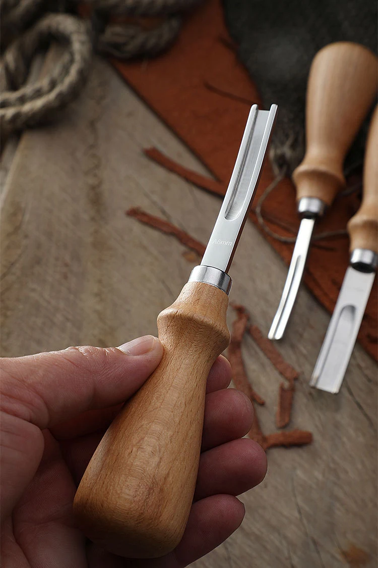 Title 14, New Style French Leather Tool Carving Edger