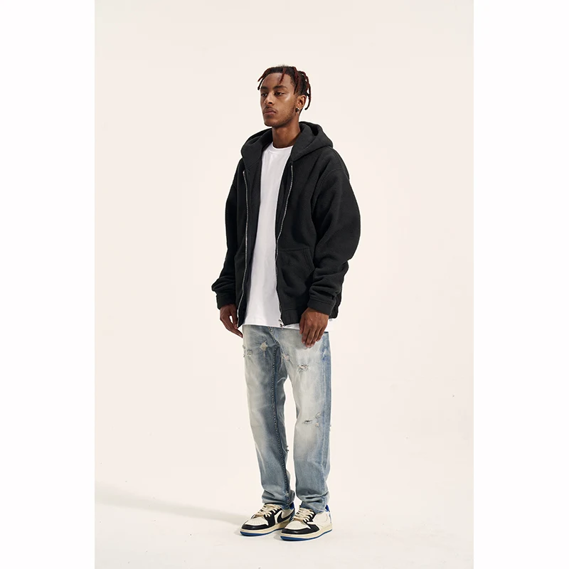 Tide Street Men's Loose All-match Jeans with Small Feet. Versatile, comfortable, and stylish jeans perfect for any occas — photo 6