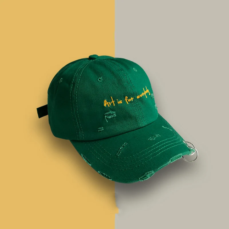 Boné Casual com Bordado de Letras Estilo Despojado e Conforto Ideal para Uso Diário Proteção Solar e Toque Personalizado ao seu Visual — foto 4