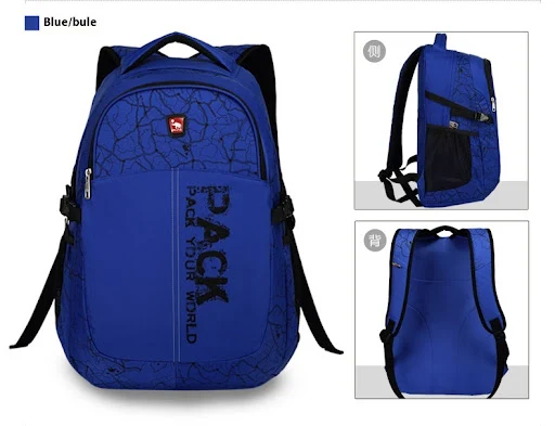 Title 20, Mochila de Viagem Feminina Aihua Casual com Alç...