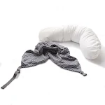 Travesseiro de pescoço em U minimalista e versátil. Conforto superior para viagens, suporte ideal para o pescoço, design compacto e fácil de transportar. — foto 5
