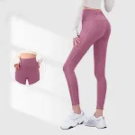 Calças Legging Fitness Yoga Femininas com Controle de Barriga. Modelam o corpo, perfeitas para treinos e atividades físicas, confortáveis — foto 1