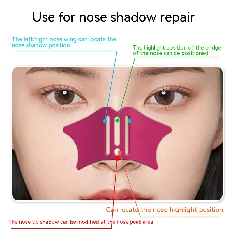 Silicone Nose Shadow Shaver Eyelash Eyeliner Auxiliary Beauty Tool. Achieve perfect eye makeup with ease and precision, — photo 11