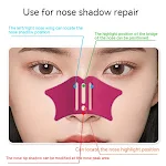 Silicone Nose Shadow Shaver Eyelash Eyeliner Auxiliary Beauty Tool. Achieve perfect eye makeup with ease and precision, — photo 11