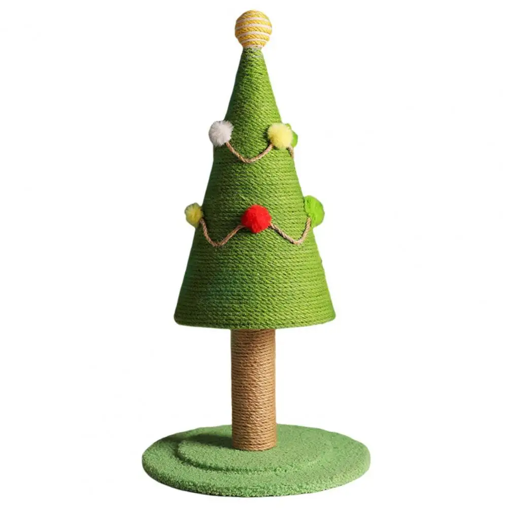Title 8, Natural Christmas Tree Cat Climbing Frame, a fe...