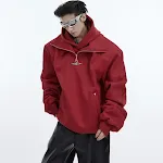 Moletom com capuz e pelúcia com gola dupla. Conforto e calor excepcionais. Ideal para o inverno e para relaxar com estilo. — foto 3