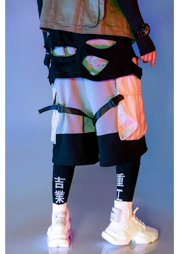 Title 3, Thin Section Outer Wear Hip-hop Trend Loose Ins...