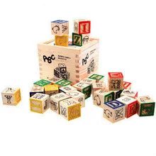 Title 6, 27 Childrens Printed English Letters Building ...
