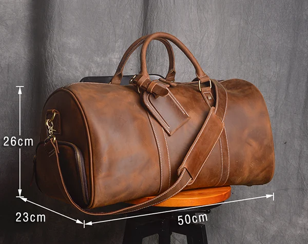 Title 9, Retro heren handbagagetas, Europees en Amerikaa...