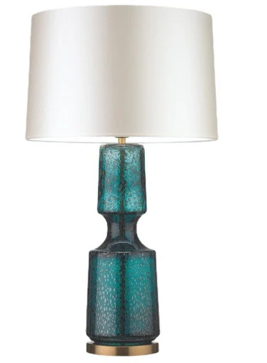 Title 6, Simple Glass Art Table Lamp for Bedroom Living ...