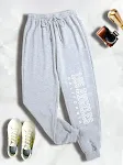 Autumn and Winter New Men's and Women's Loose Student Sweatpants for Leisure and Sports. Comfortable and stylish for eve — photo 8