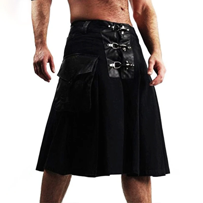 Title 5, Mens Short Skirt Scottish Practical Knight Apr...