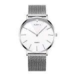 Simple Fashion Ladies Watch Mesh impermeable con cuarzo reloj personalizado Watch Femenina — foto 2