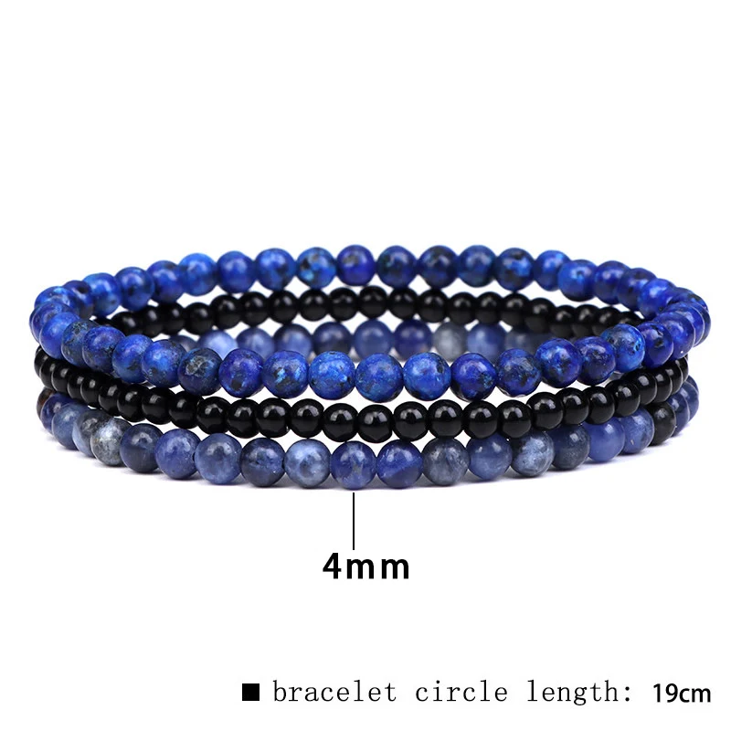Title 1, Pulseira elástica de ametista natural para mulh...