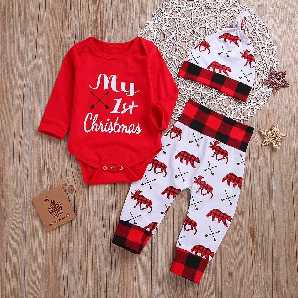Title 5, Conjunto de roupa infantil de três peças para c...
