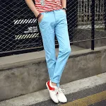 Pantalons décontractés pour hommes en coton Confort et style au quotidien Le pantalon parfait pour un look décontracté et frais Idéal pour toutes les occasions — photo 5